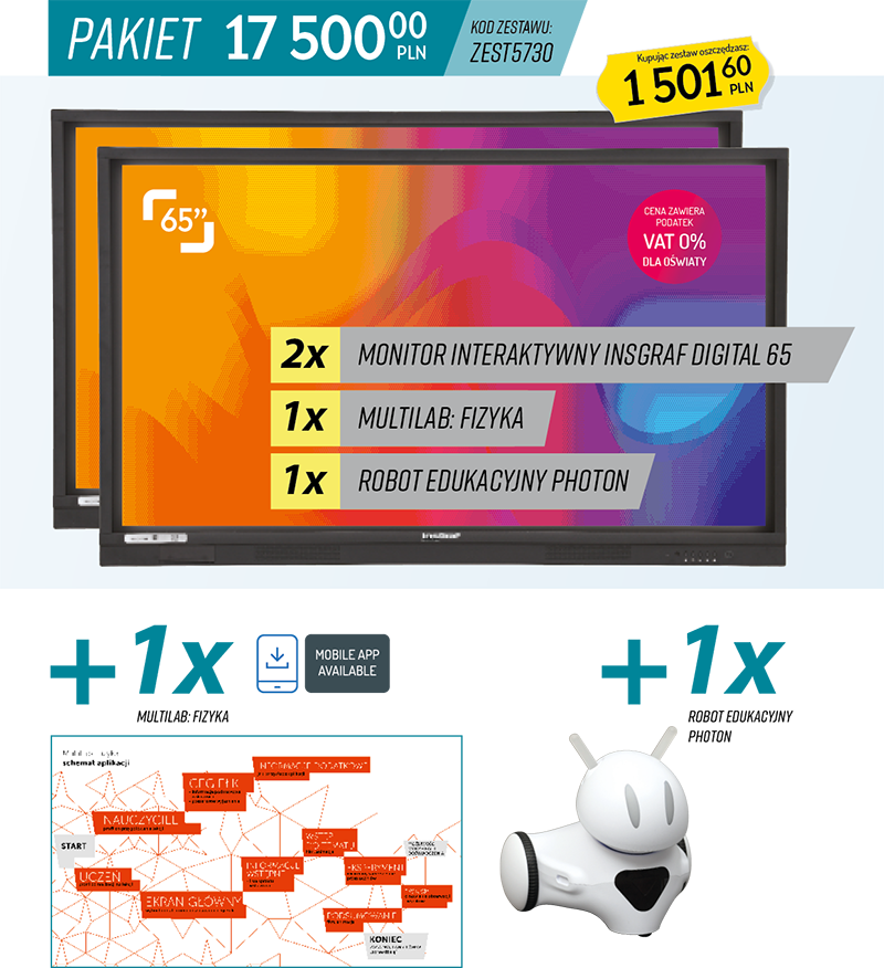 monitory-interaktywne-insgraf-digital-photon-kodowanie-robotyka-multilab-fizyka-aktywna-tablica-pakiety Multilab fizyka pomoce edukacyjne dydaktyczne Photon insGraf DIGITAL monitory interaktywne